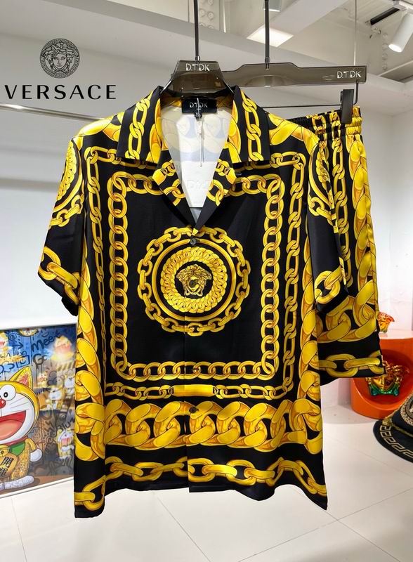Versace Shirt & Shorts Set ID:20250801-180